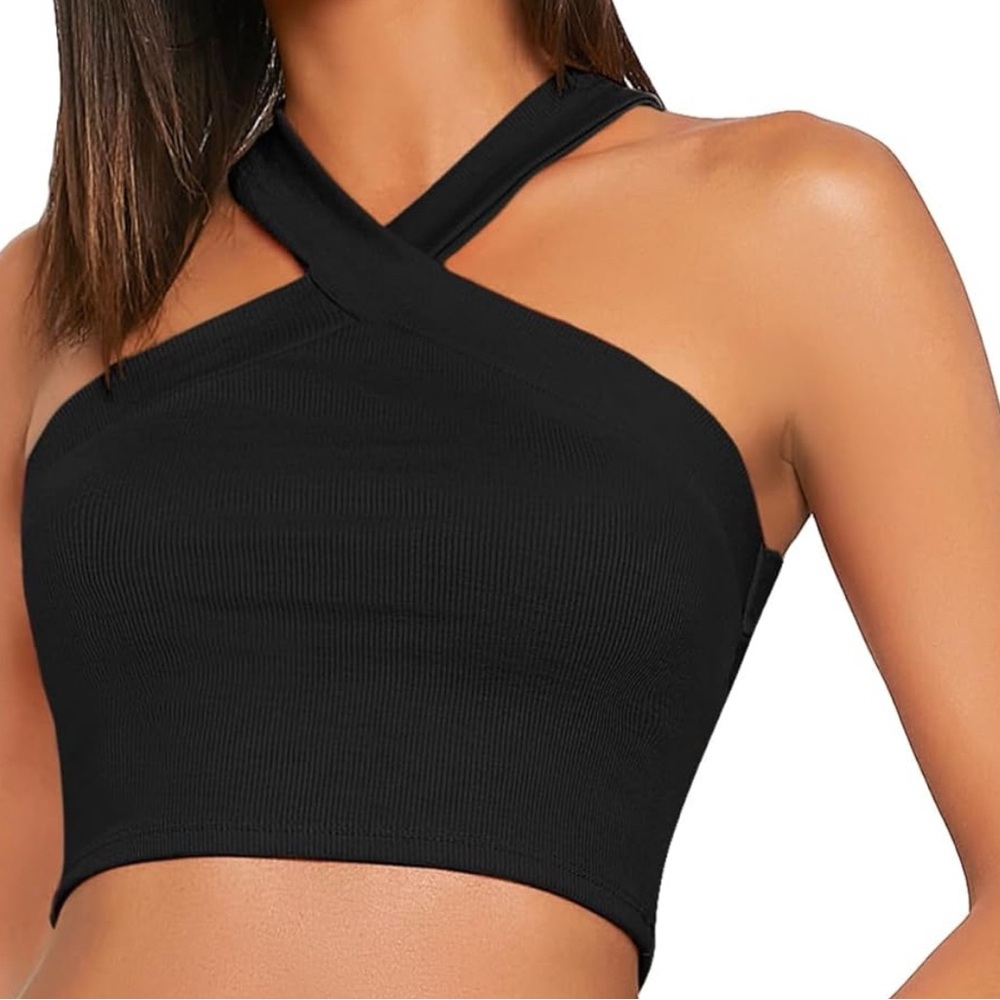 Knitted Criss Cross Tank